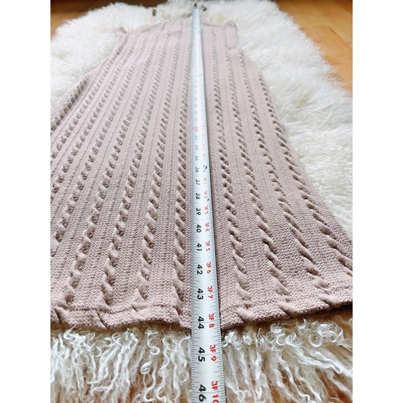 Moving sale! GUC Knit Maxi Halter Dress Miss Love Small Minor Flaw See Last Pic - Picture 5 of 10